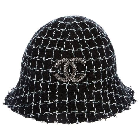 chair hat chanel|chanel hats black and silver.